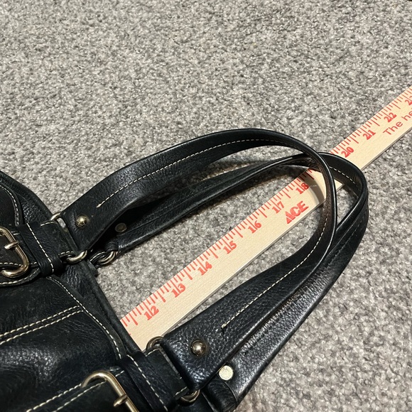 Dooney & Bourke Chiara Black Leather Handbag Purse Tote